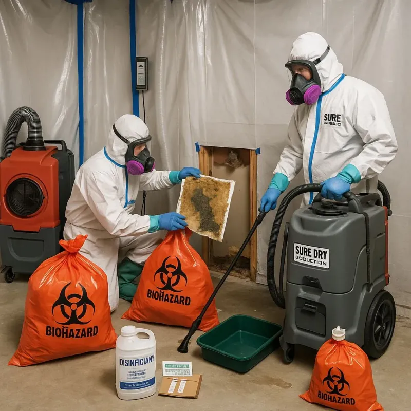 Contaminated Water Handling Protocols process in Chickasaw County, MS