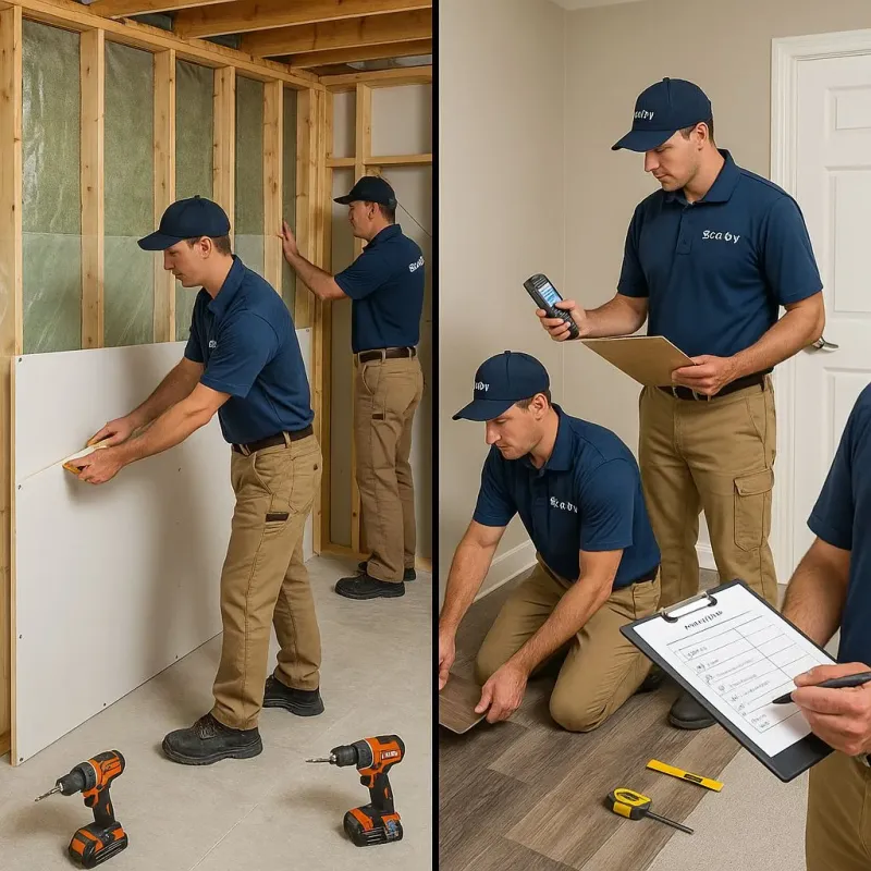 Repairs and Reconstruction process in Chickasaw County, MS