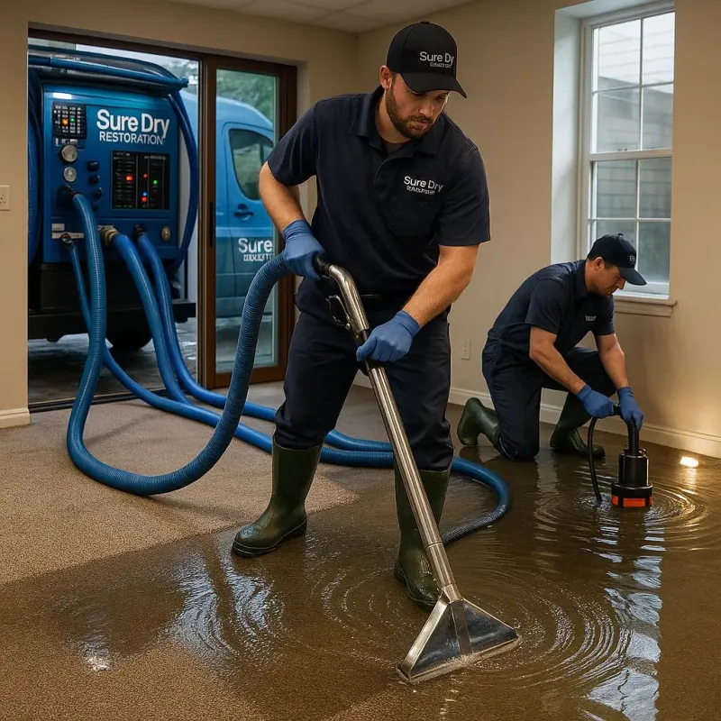 Water Extraction and Removal process in Chickasaw County, MS
